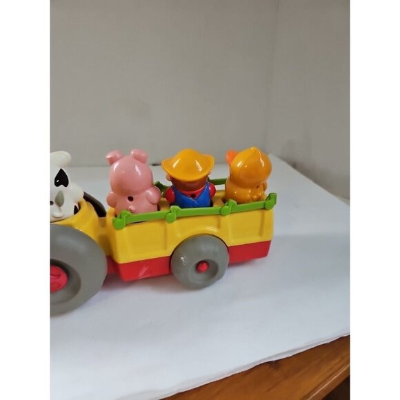 Playskool Fun Tunes Tractor Old MacDonald Had A Farm" Musical Toy NotTested 2002 - Picture 6 of 6